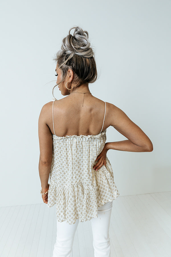 Summer Sparks Shift Top