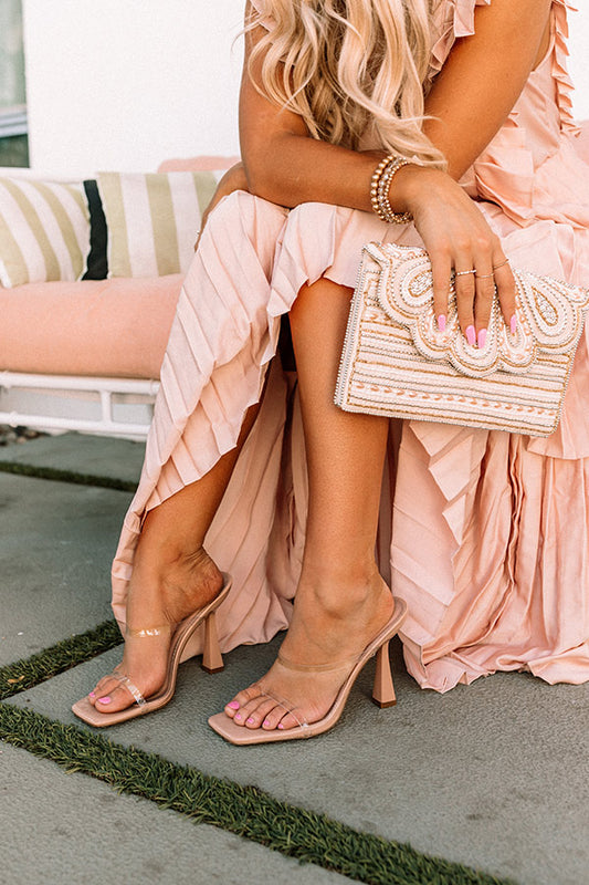 The Perch Heel In Clear