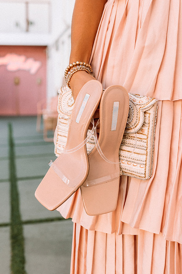 The Perch Heel In Clear