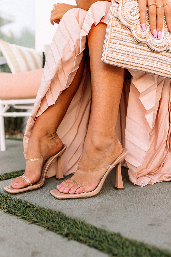 The Perch Heel In Clear