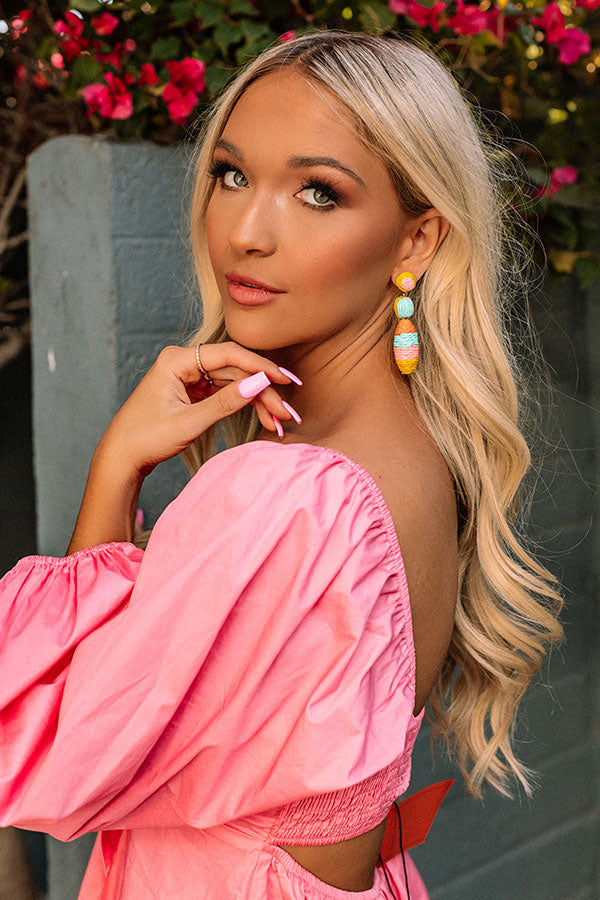 Belong To You Earrings In Yellow