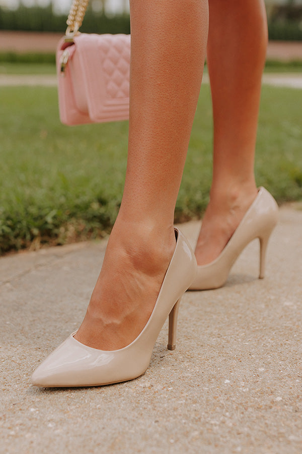The Tolly Faux Nubuck Heel