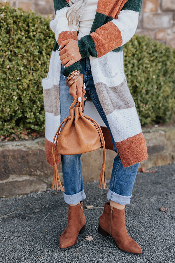 All About It Bucket Bag In Brown
