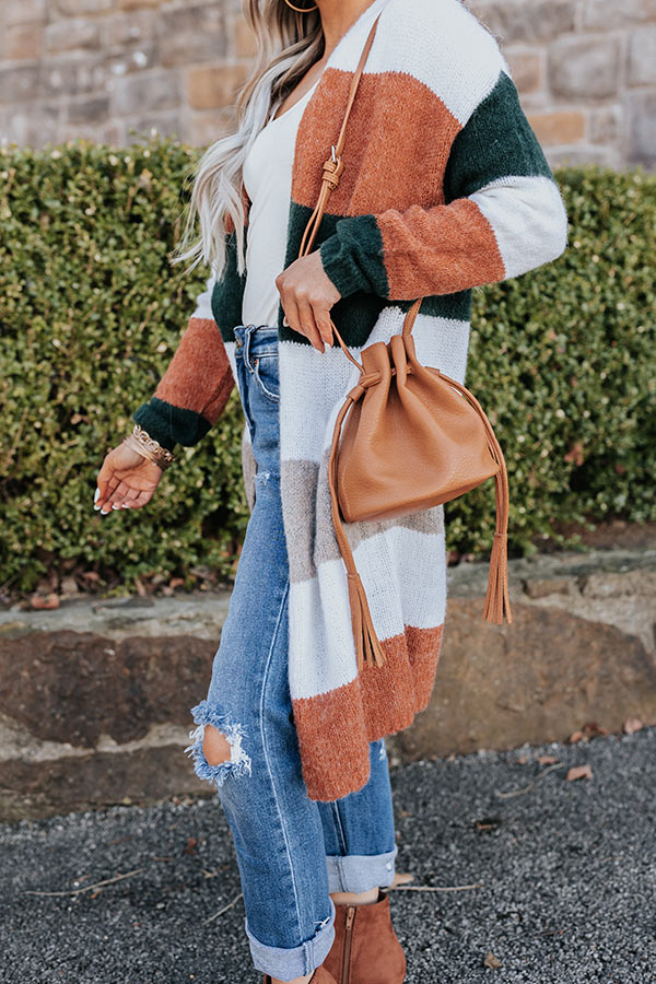 All About It Bucket Bag In Brown