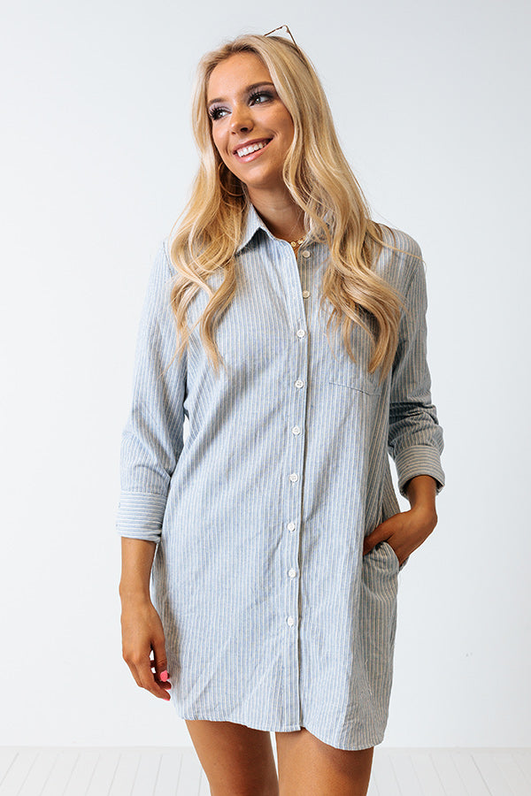 Count Your Blessings Stripe Dress