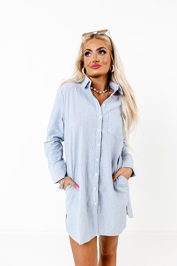 Count Your Blessings Stripe Dress