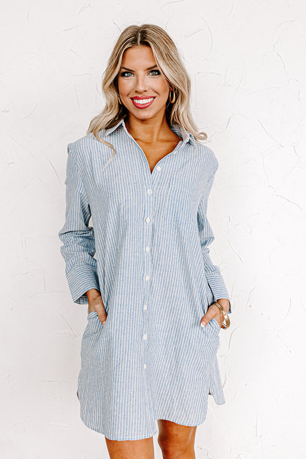 Count Your Blessings Stripe Dress