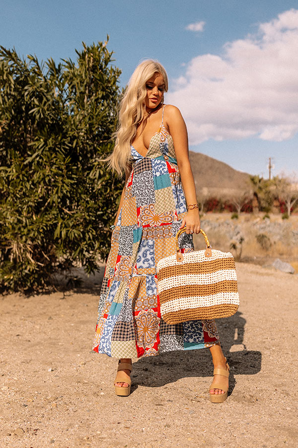 Upswing Colorblock Maxi In Blue