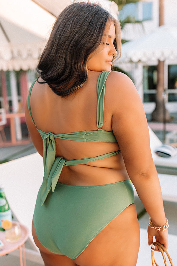 Coastal Cove Wrap Bikini Top Curves
