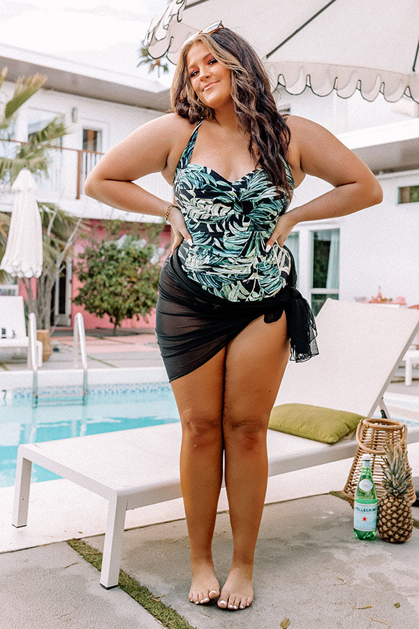 Resort Queen One Piece Swimsuit Curves