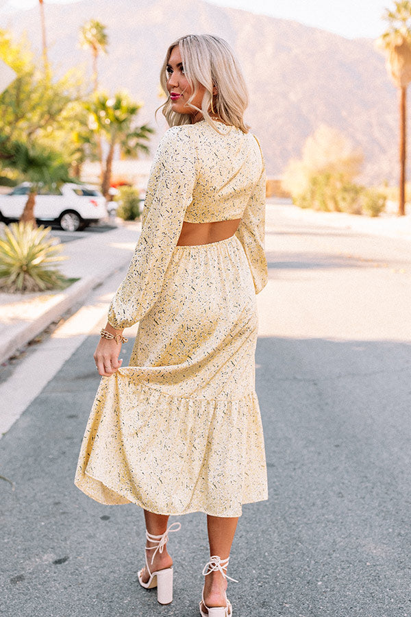 Resort RSVP Cut Out Maxi