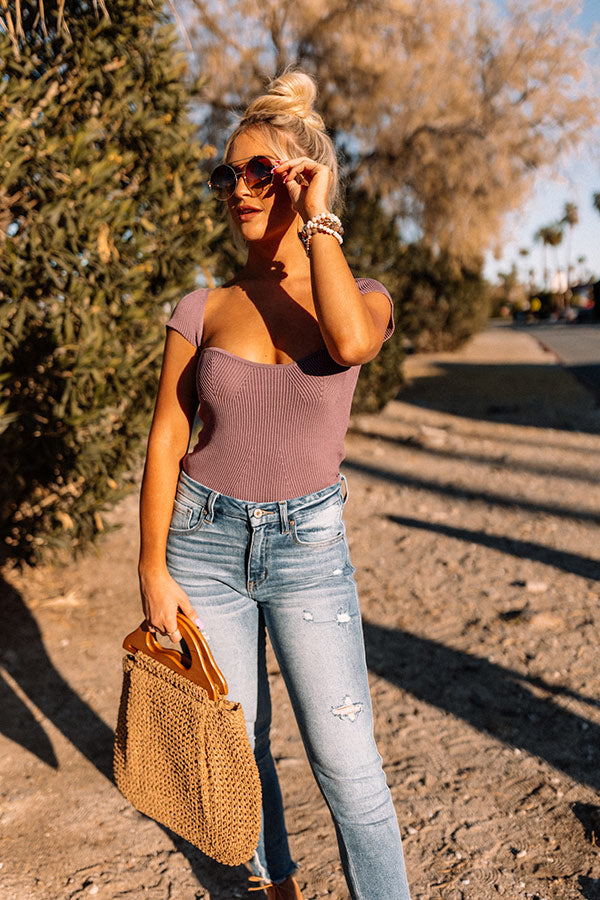 Casual Upgrade Top In Lavender