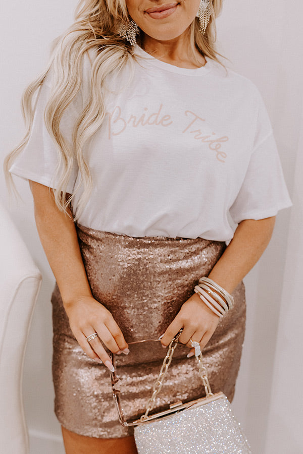 Bride Tribe Shift Tee Curves