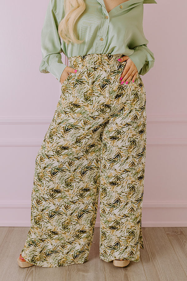 Cabana Hour High Waist Pants Curves