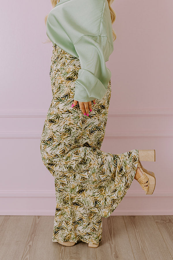 Cabana Hour High Waist Pants Curves