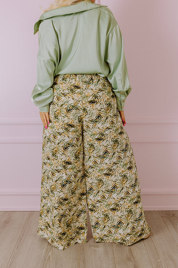 Cabana Hour High Waist Pants Curves