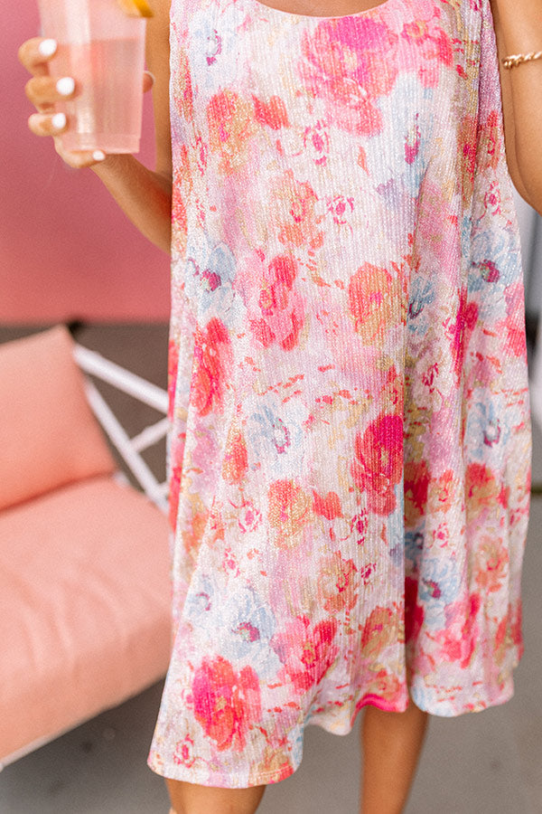 Double Date Shift Dress In Pink