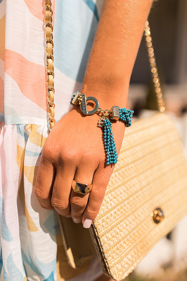 Stay Consistent Bracelet In Ocean Blue