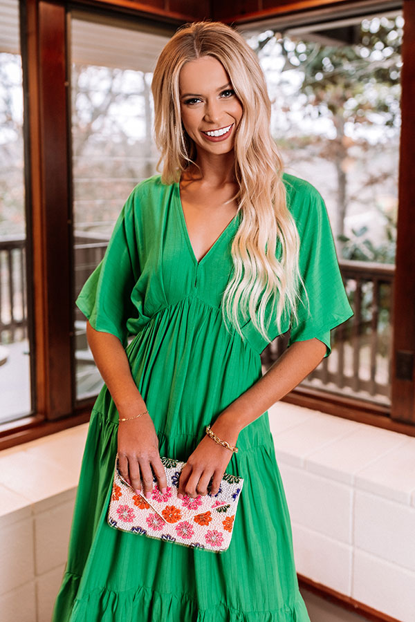 Sunshine Horizon Maxi In Kelly Green