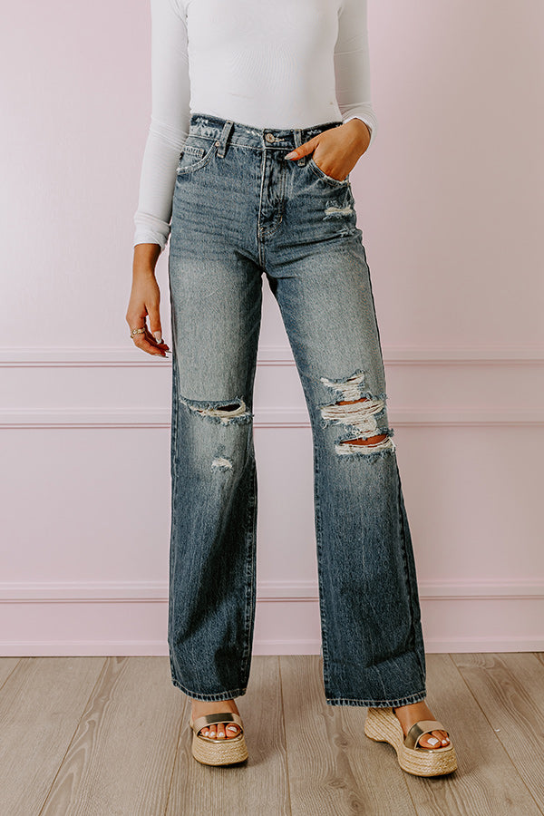 KanCan Concord High Waist Distressed Jean