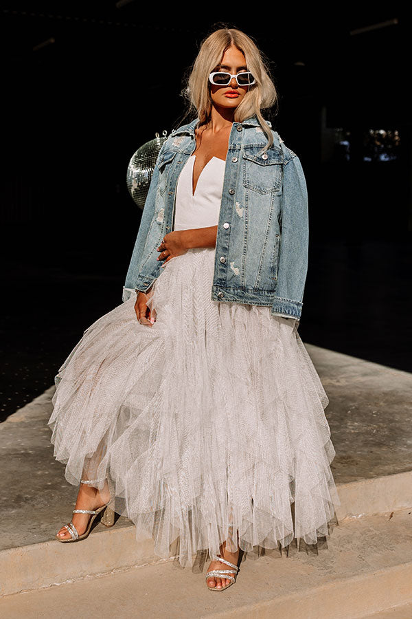 Bride Distressed Denim Jacket