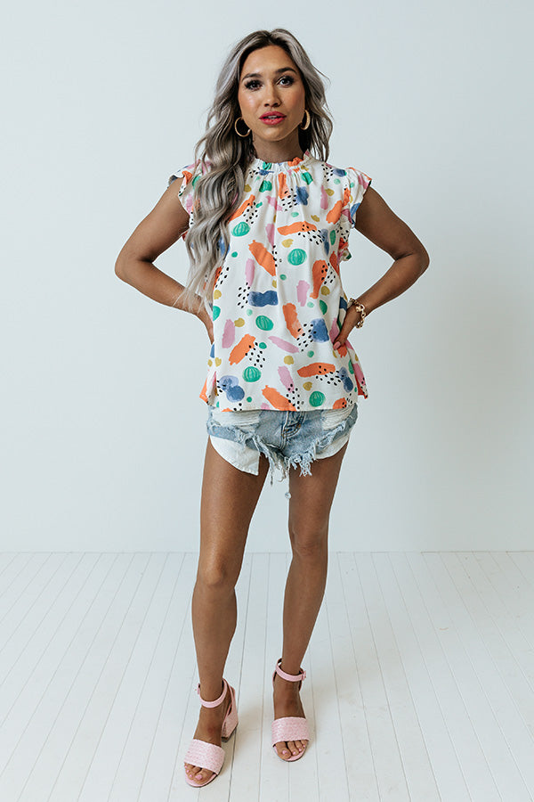Soaring High Shift Top