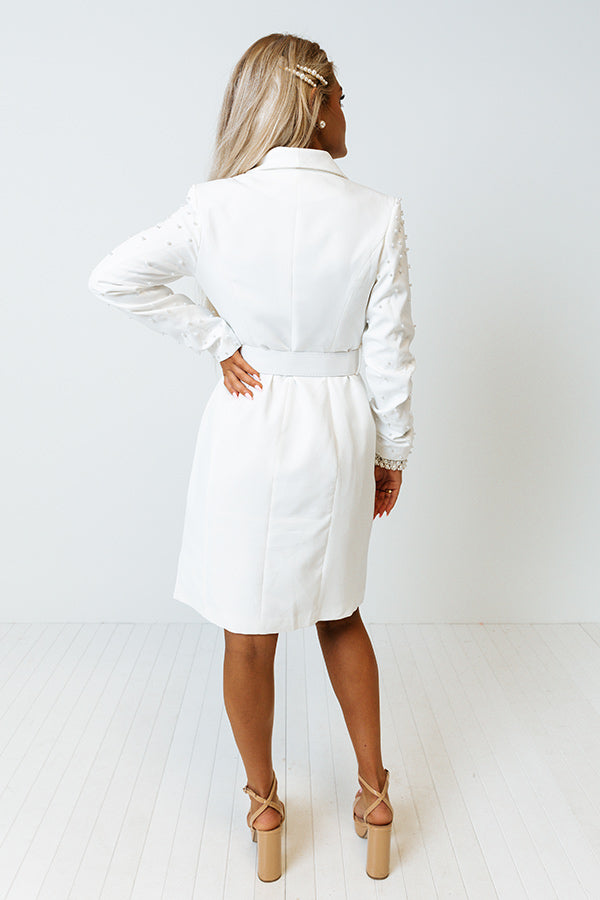 Romantic Bliss Blazer Dress