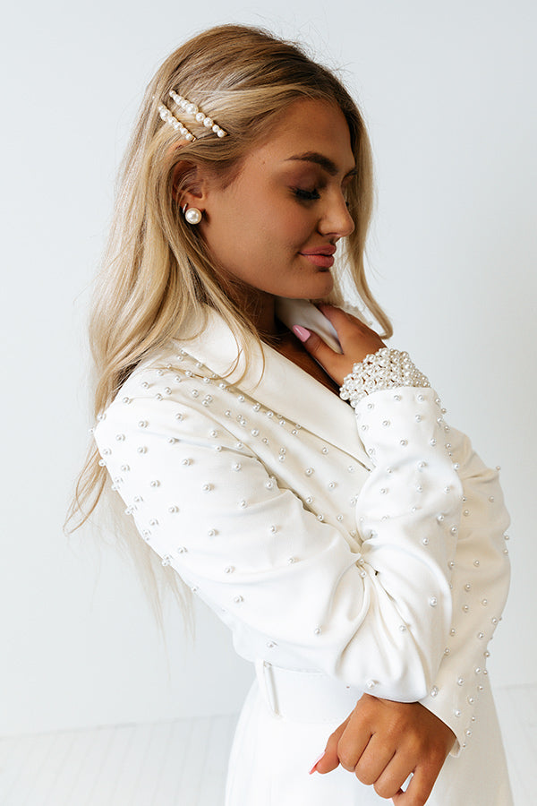 Romantic Bliss Blazer Dress