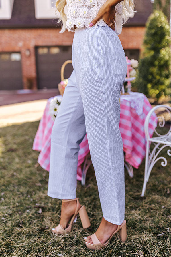 Sweet On Seersucker Pants