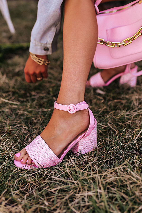 The Milady Woven Heel