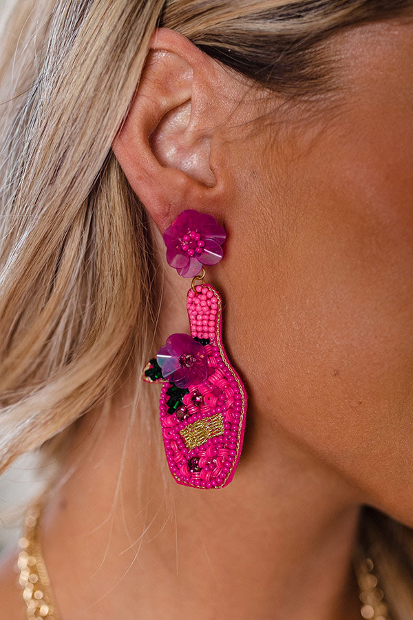 Tropical Days Beaded Earrings