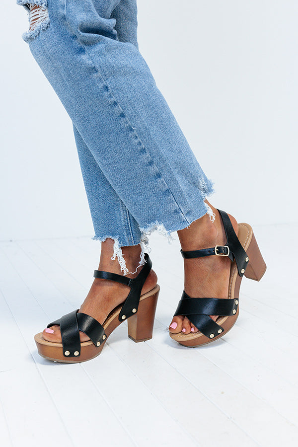 The Rylee Heel In Black