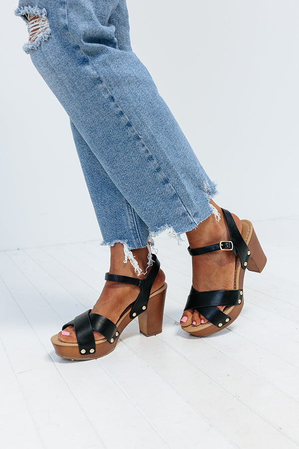 The Rylee Heel In Black
