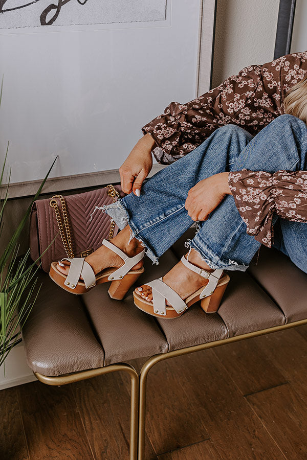 The Rylee Heel In Birch