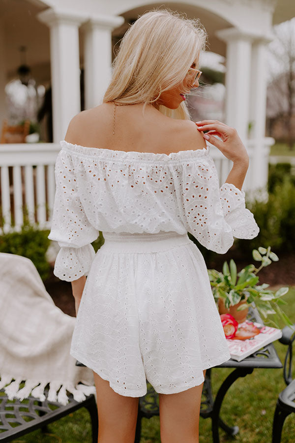 Love Out Loud Eyelet Top