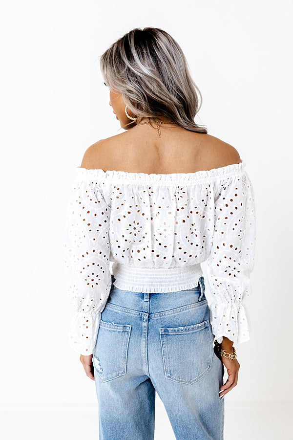 Love Out Loud Eyelet Top