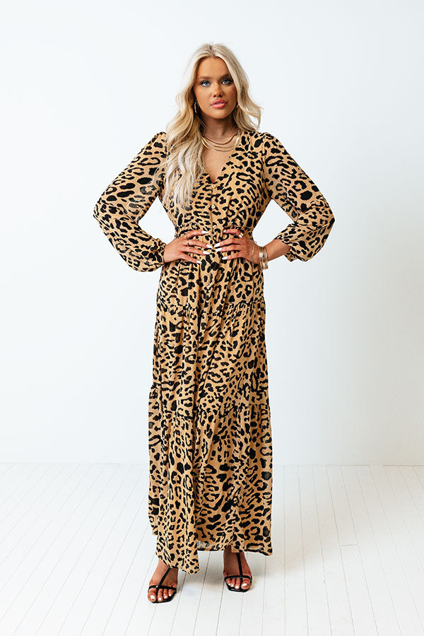 Seas The Moment Leopard Maxi