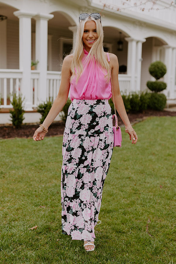 Sugary Sweet Floral Skirt