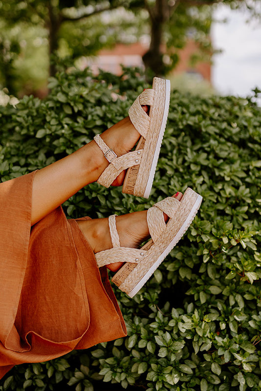 The Romey Platform Sandal