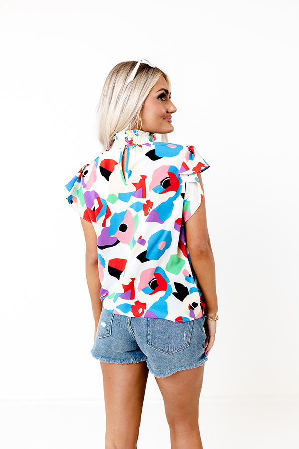 Living In London Shift Top
