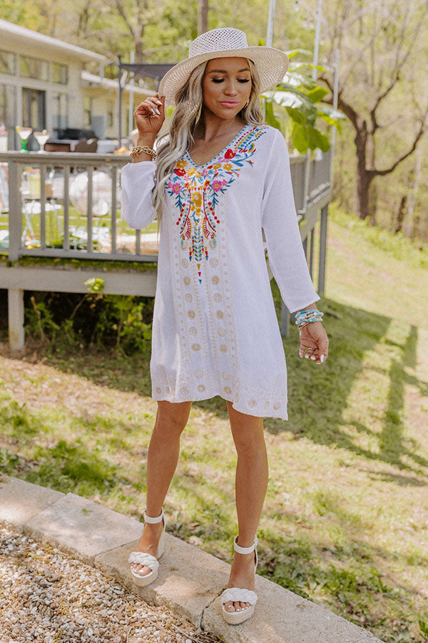 Patio Preferred Embroidered Tunic