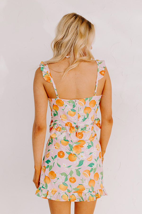 Citrus Sweet Crop Top