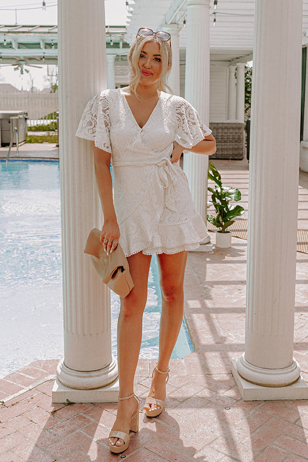 Seal My Fate Lace Dress