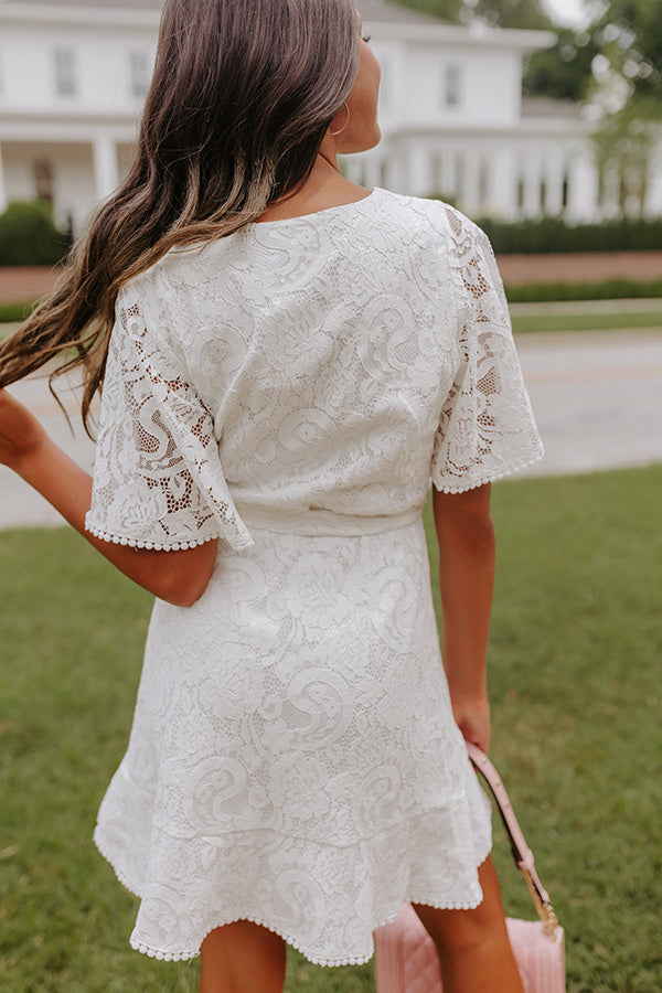 Seal My Fate Lace Dress