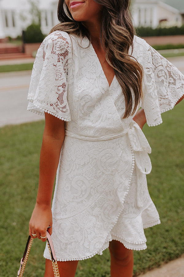 Seal My Fate Lace Dress