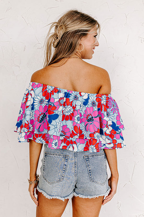 Tropical Joy Floral Top