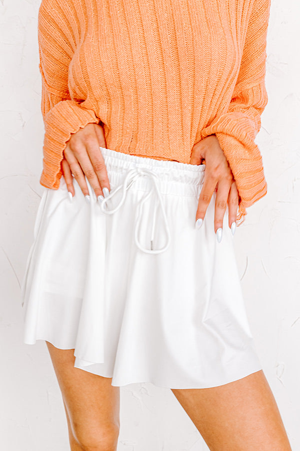 Better Offline Active Shorts In White