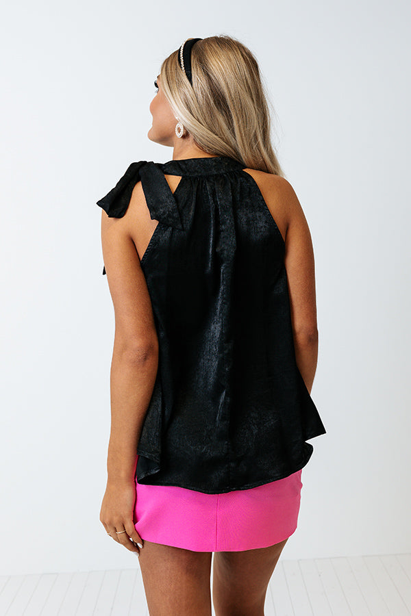 Make It Memorable Shift Top In Black