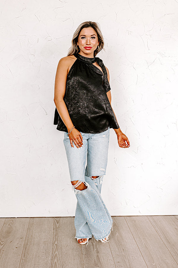 Make It Memorable Shift Top In Black