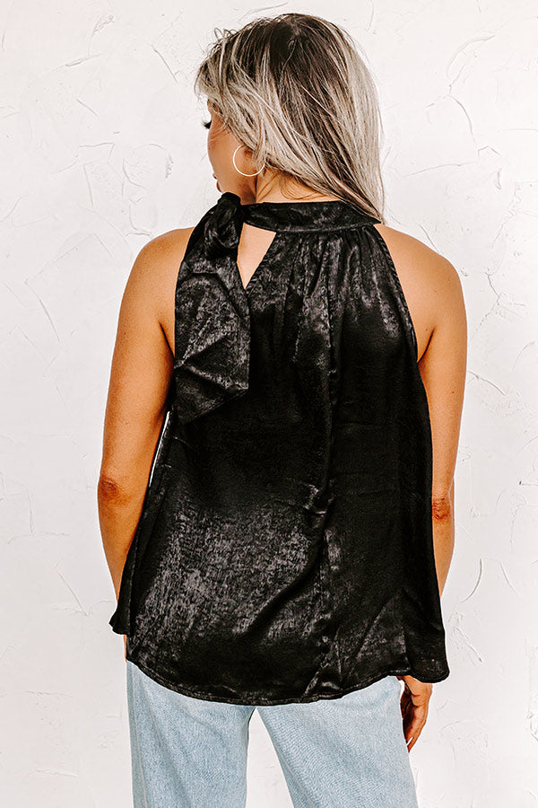 Make It Memorable Shift Top In Black